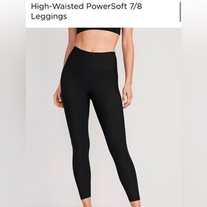 Old Navy PowerSoft Leggings - 2 Pair